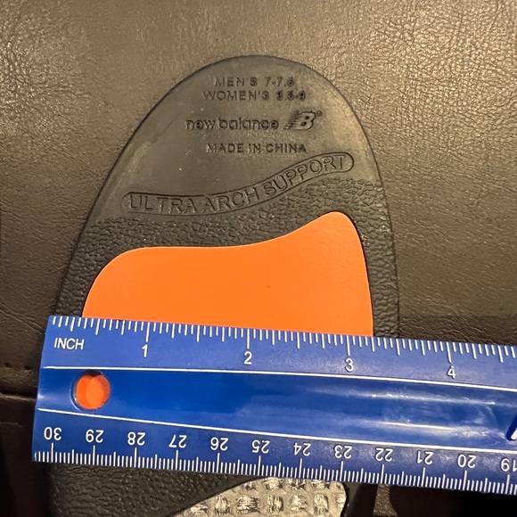 New Balance Blue and Red Shoe Insoles - Picture 6 of 7